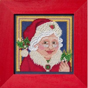 Winter Series, Button & Beads kit ~ Mill Hill ~ Mrs. Claus