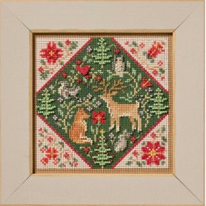 Winter Series, Button & Beads kit ~ Mill Hill ~ Forest Folk