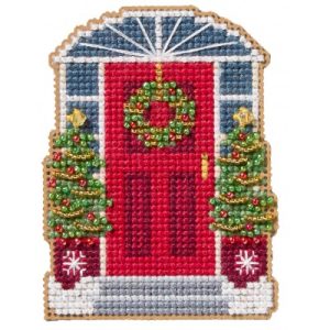 Winter Holiday, Seasonal Ornament kit ~ Mill Hill ~ Door Decor