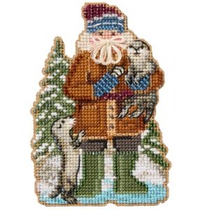 Santa Ornament kit ~ Alaskan Santas ~ Glacier Bay