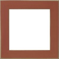 5.5 x 5.5 inch (opening) Frames by Mill Hill – Rust