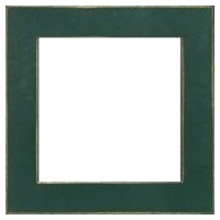 5.5 x 5.5 inch (opening) Frames by Mill Hill – Green (matte)