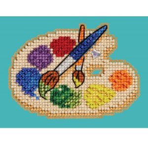 Seasonal Ornament ~ Spring Bouquet ~ Painter’s Palette by Mill Hill