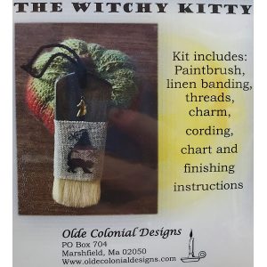 Paintbrush, Witchy Kitty by Olde Colonial Designs