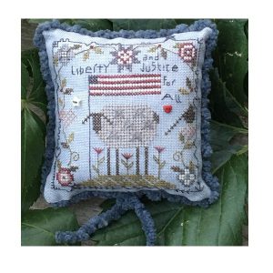 Liberty And Justice pin cushion kit by Shepherd’s Bush