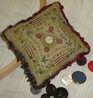 Liberty pin cushion kit by Shepherd’s Bush