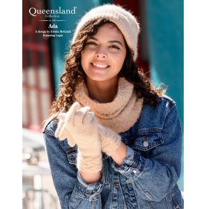 Queensland – Lapin – Ada Hat, Cowl, & Gloves (knit)