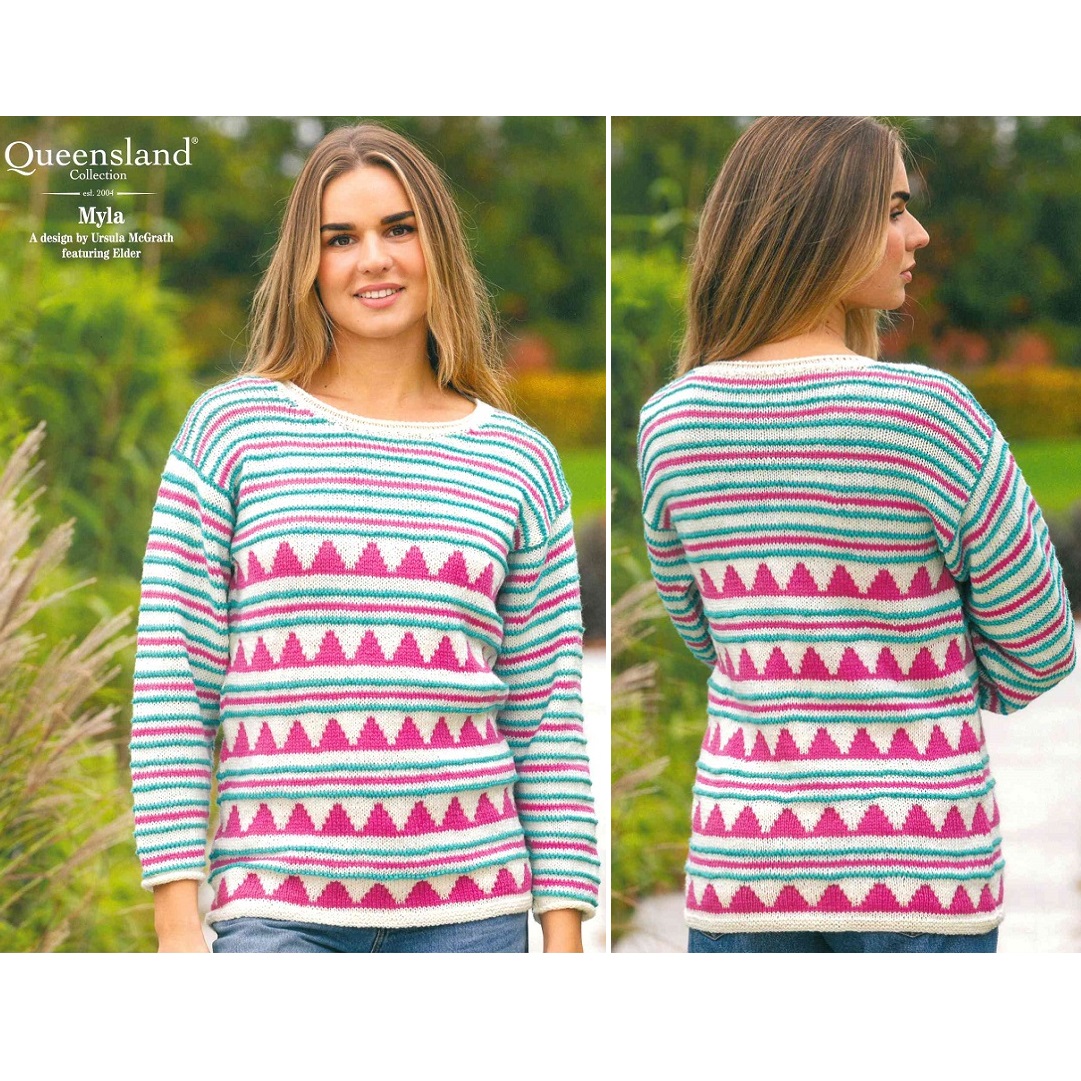 Queensland - Elder - Myla Pullover (knit)