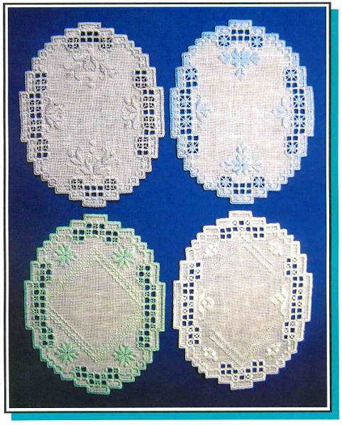 Satin Stitches<br>Spring Ovals