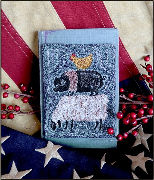 Blue Ribbon PUNCHNEEDLE by Teresa Kogut