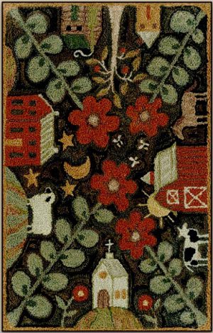 Neighborhood PUNCHNEEDLE by Teresa Kogut