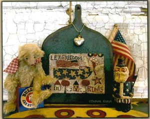 Let Freedom Ring PUNCHNEEDLE by Teresa Kogut