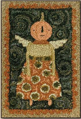 Harvest Dress PUNCHNEEDLE by Teresa Kogut