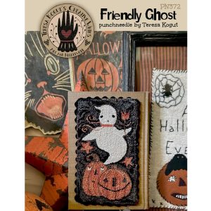 Friendly Ghost Punch Needle Kit by Teresa Kogut