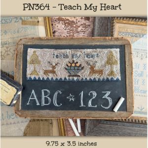 Teach My Heart, PUNCHNEEDLE by Teresa Kogut ~ Nashville25